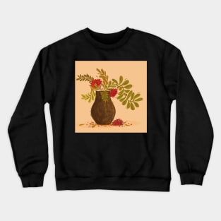 Cosy Vase Still Life Crewneck Sweatshirt